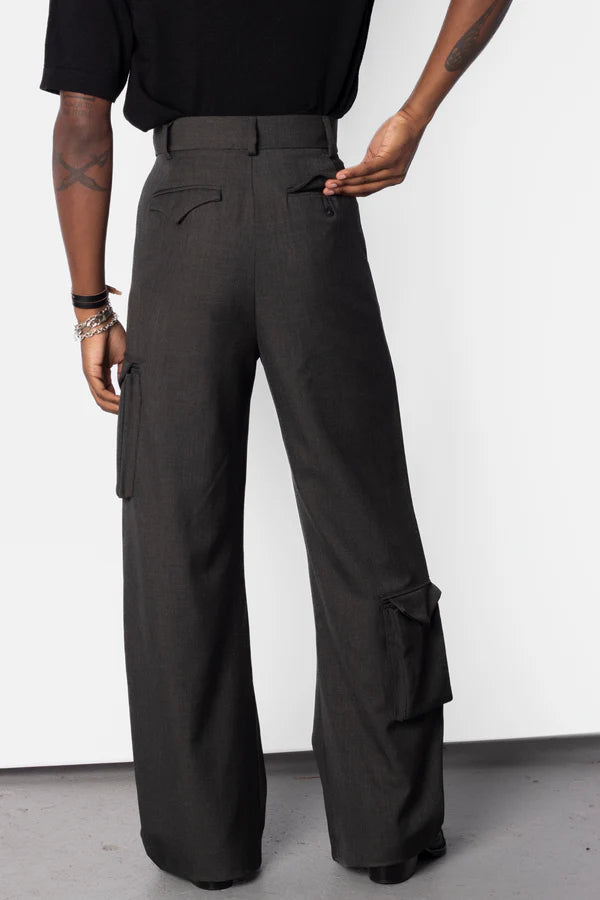 Kody Phillips Cargo Slacks Pants - Soot