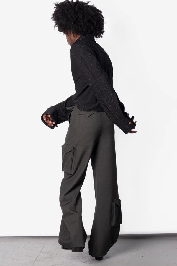 Kody Phillips Cargo Slacks Pants - Soot