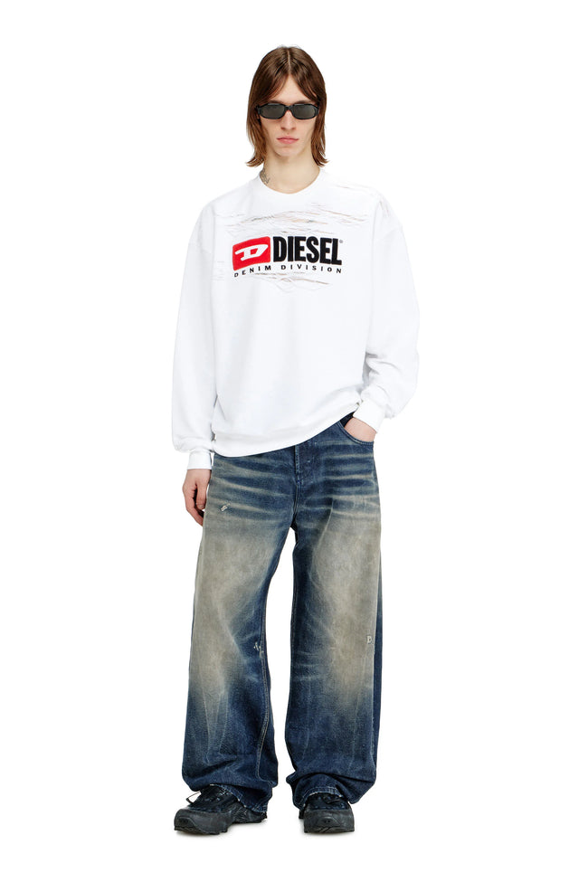 DIESEL S-Boxt-V1 Crewneck - White