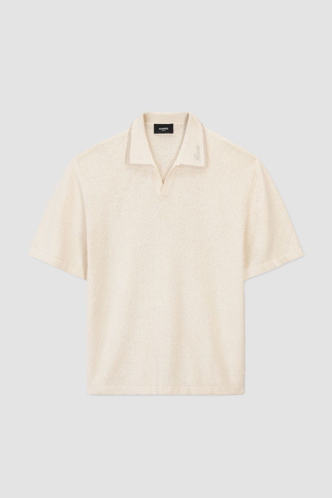 Homies Marbella Homiés Boucle Polo - Beige