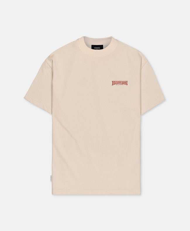 Homies Marbella Sunset Boulevard Tee - Beige