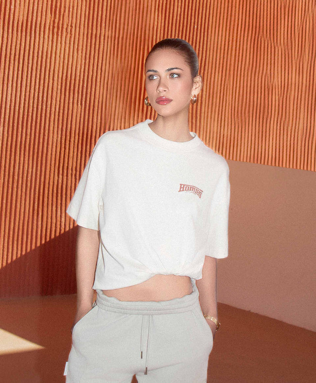 Homies Marbella Sunset Boulevard Tee - Beige
