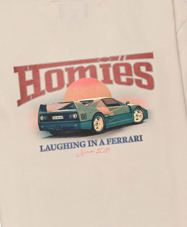 Homies Marbella Sunset Boulevard Tee - Beige