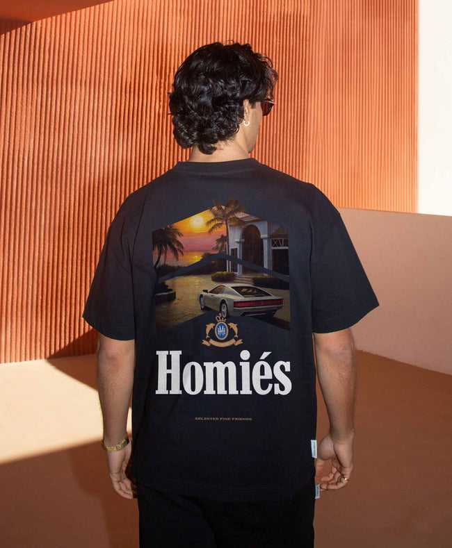 Homies Marbella Racing Special Edition Tee - Black