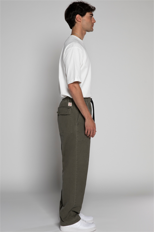 White Sand SU67 Alex Pants - Olive