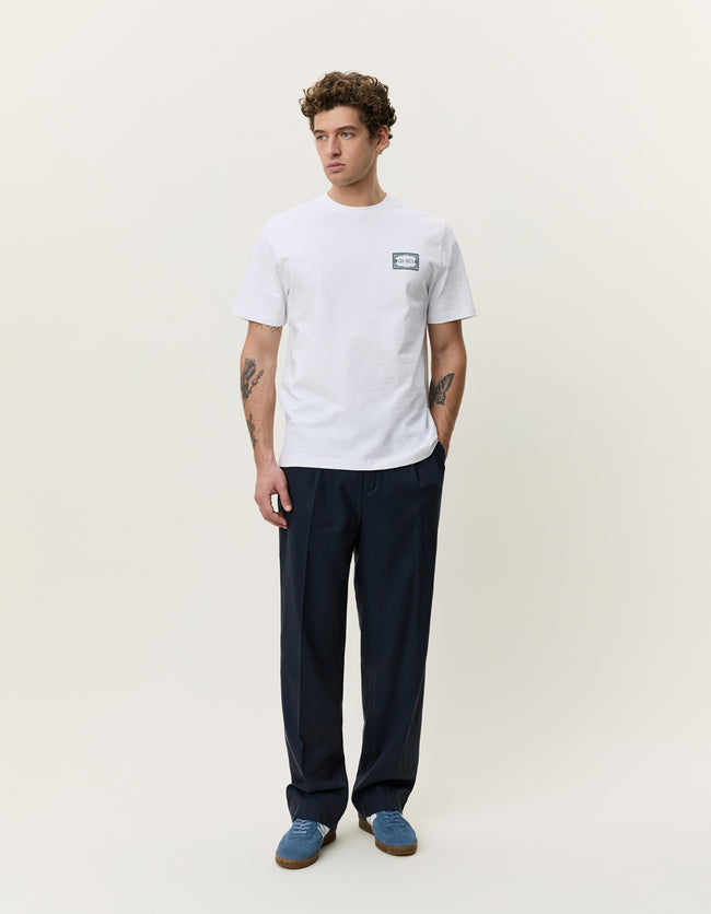 Les Deux Italian Tee - White