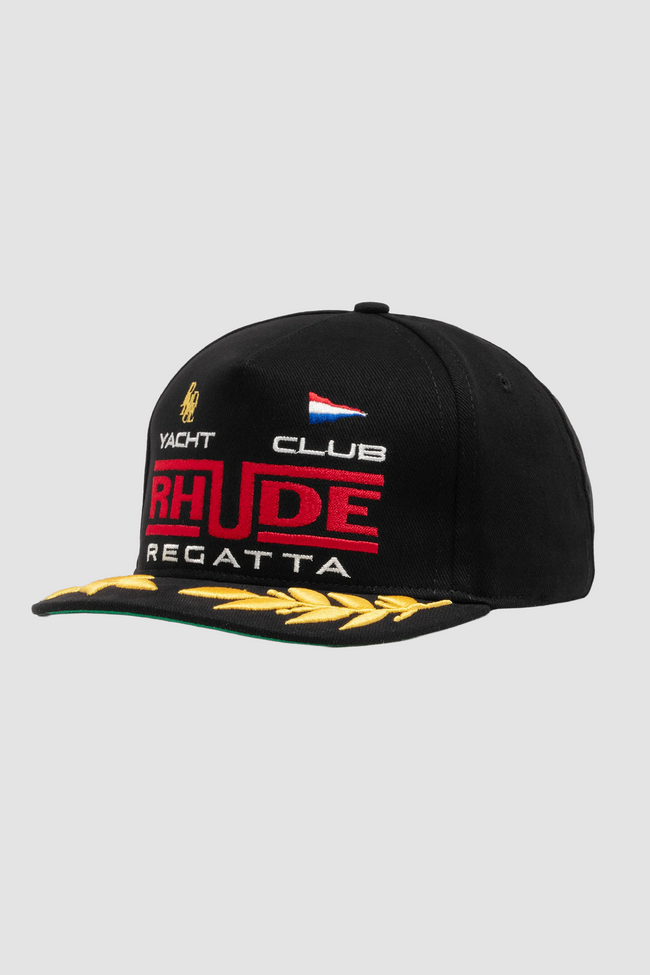 Rhude Regatta Club Cap - Black