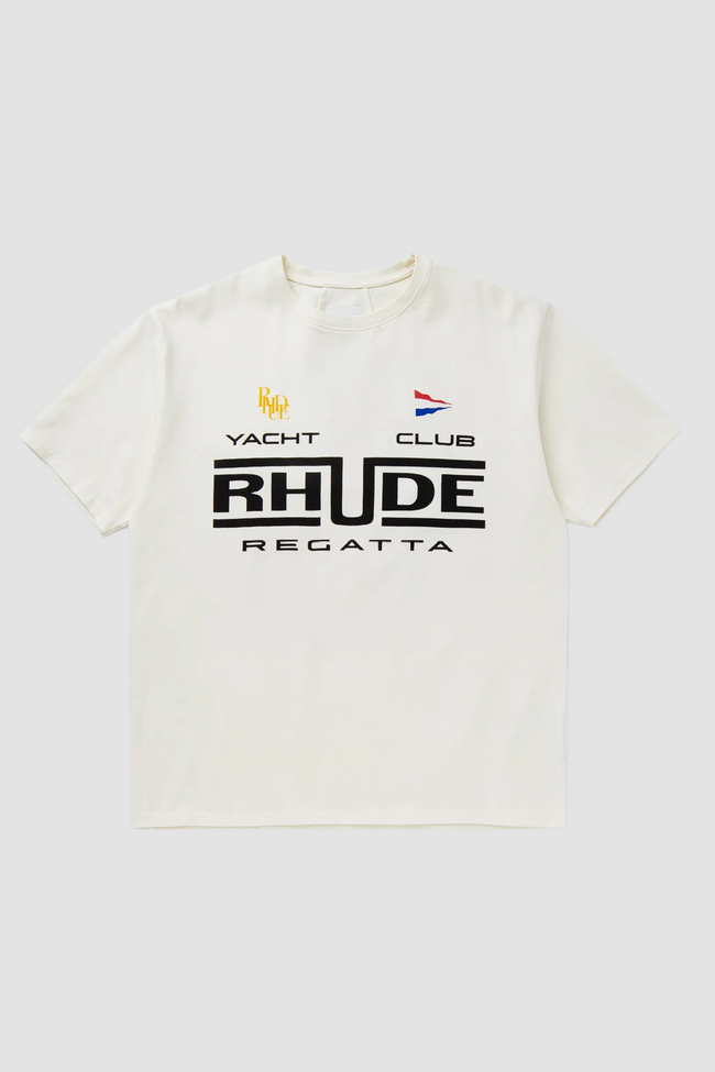 Rhude Regatta Club Tee - White