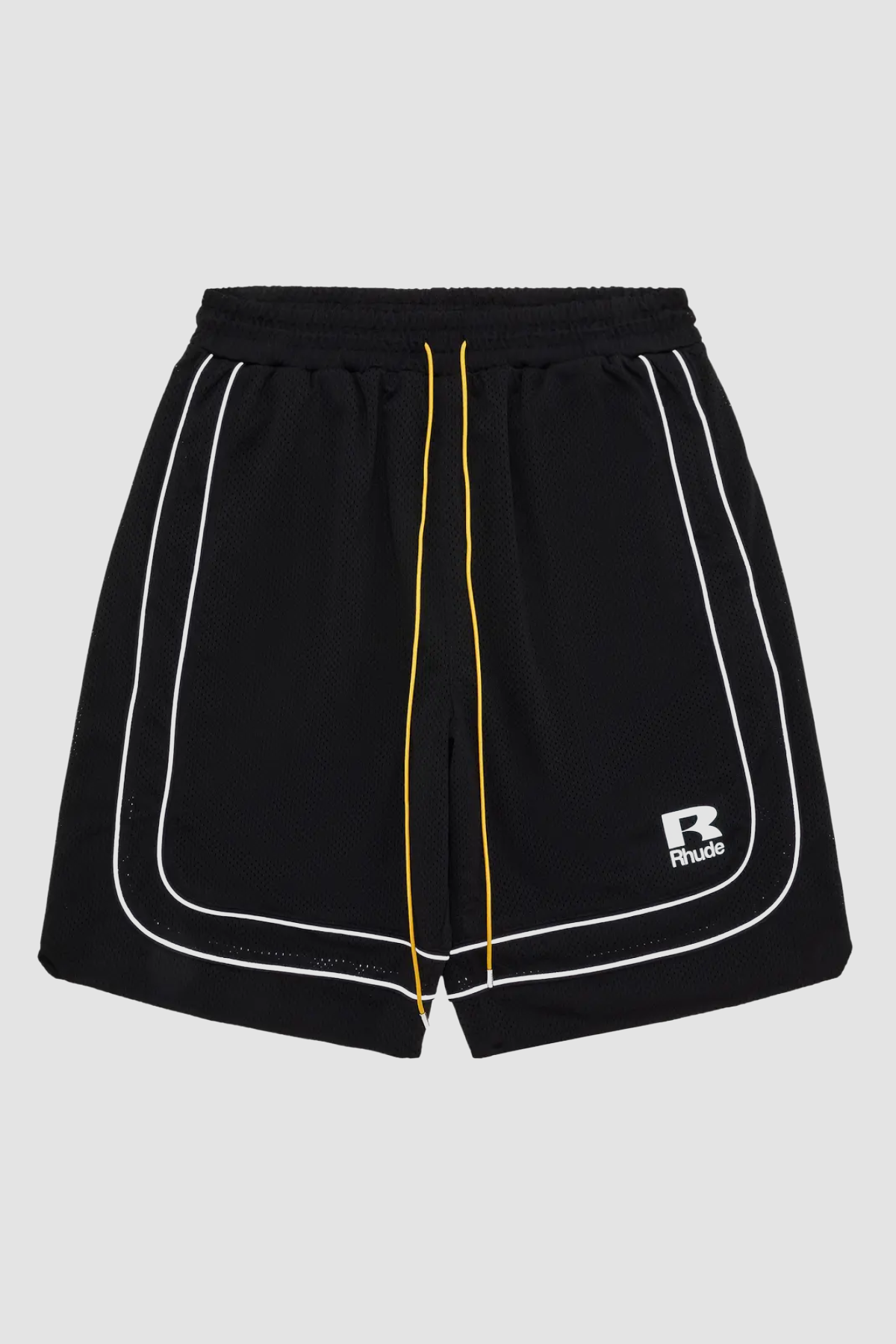 dDdDdDd　MESH BASKETBALL SHORTS Rhude Baggy Mesh Basketball Shorts - Black - Due West