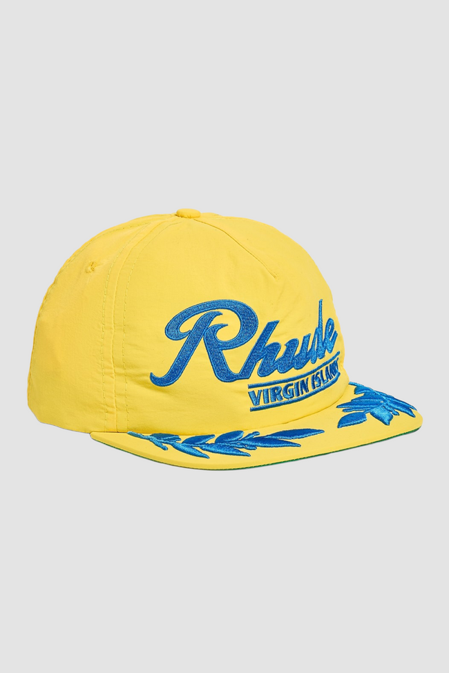 Rhude Virgin Islands Cap - Yellow