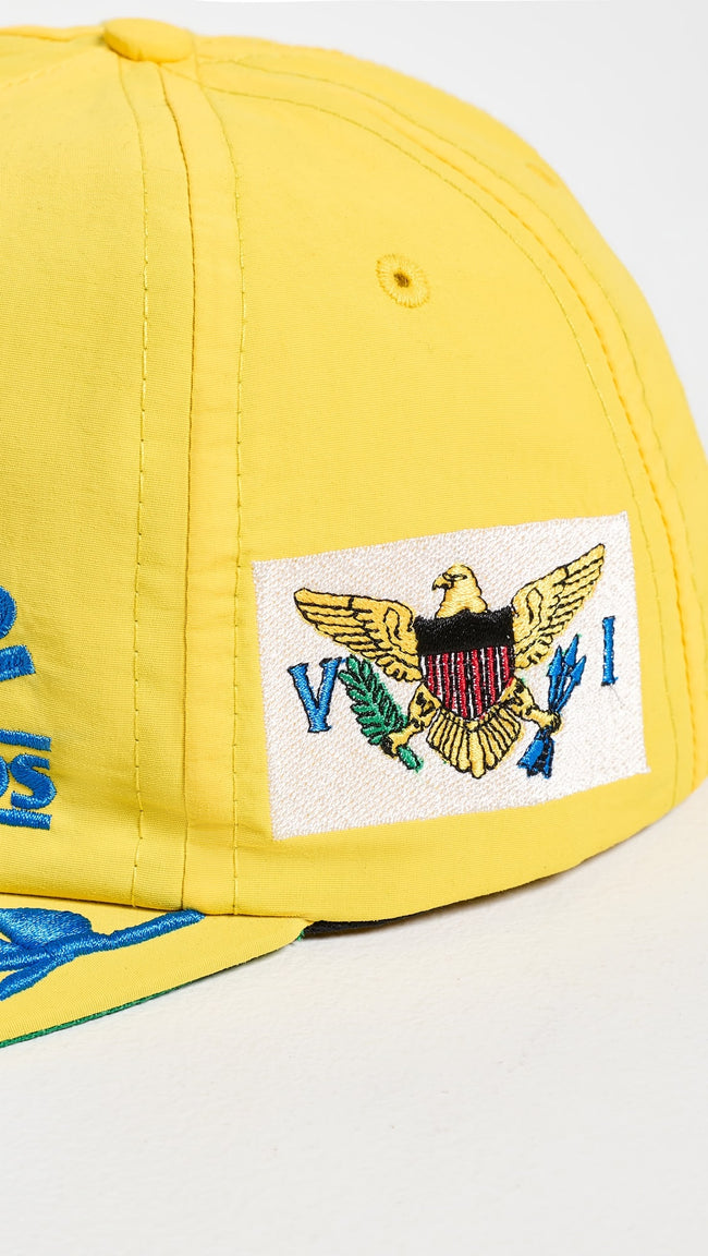 Rhude Virgin Islands Cap - Yellow