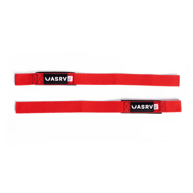 ASRV Lifting Padded Straps - Red