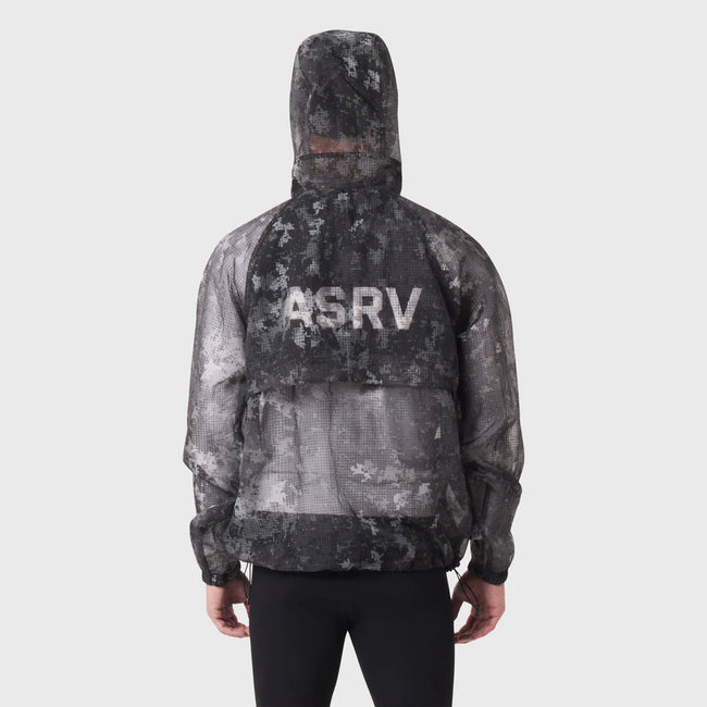 ASRV Weather Ready Transparent Ripstop Shell Jacket - Pixel Camo