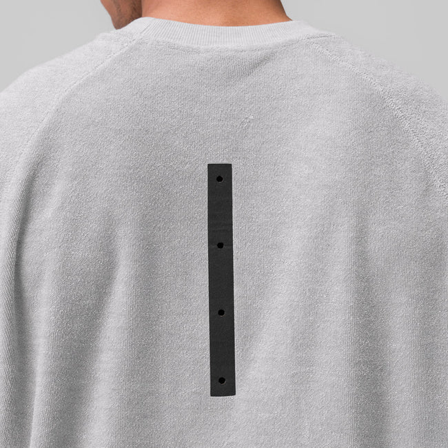 ASRV Towel Terry Cutoff Tank - Heather Grey