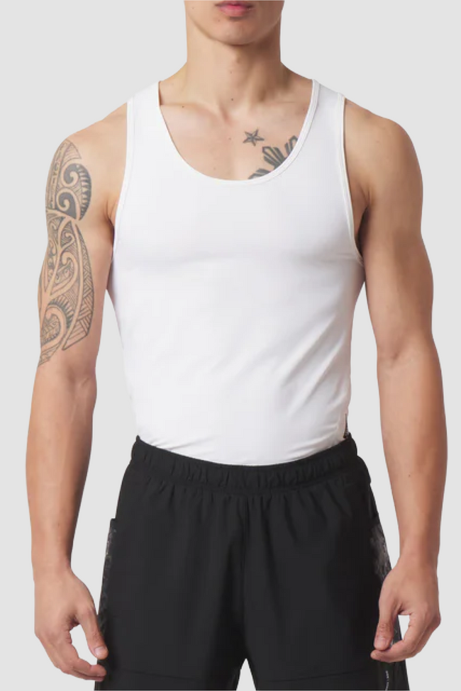 ASRV LYCRA® Adaptiv Baselayer Tank - White