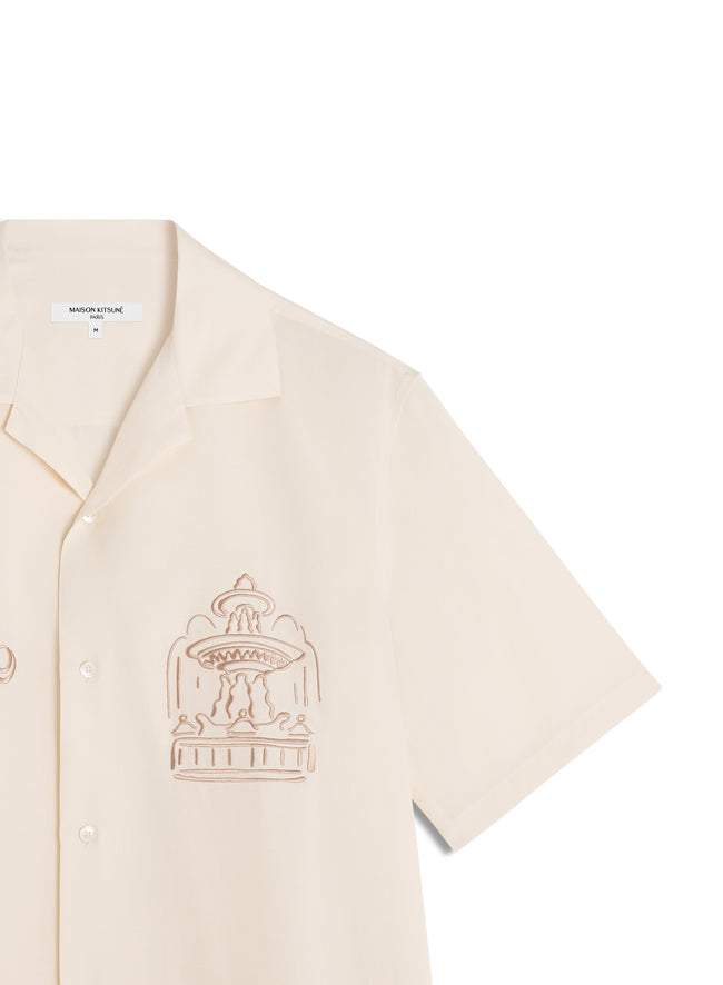 Maison Kitsuné Parisian Oversized Shirt - Clay