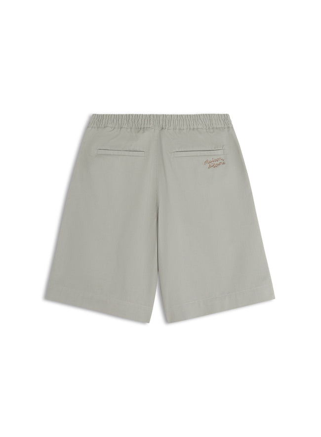 Maison Kitsuné Elasticated Bermuda Shorts - Grey