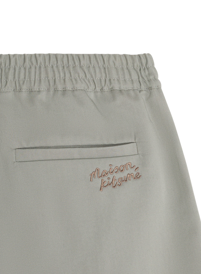 Maison Kitsuné Elasticated Bermuda Shorts - Grey