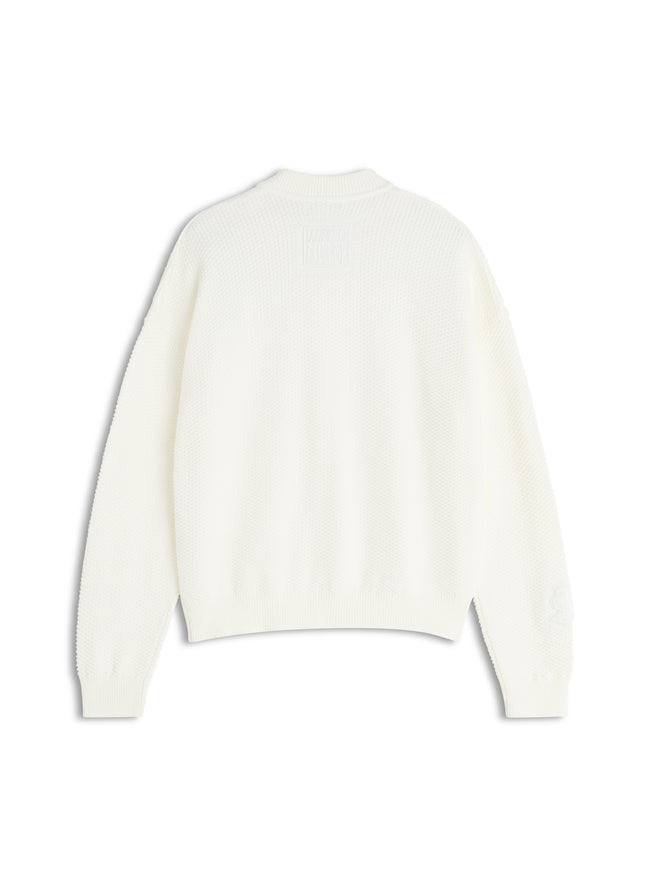 Maison Kitsuné Art Nouveau Stamps Sweater - Ecru