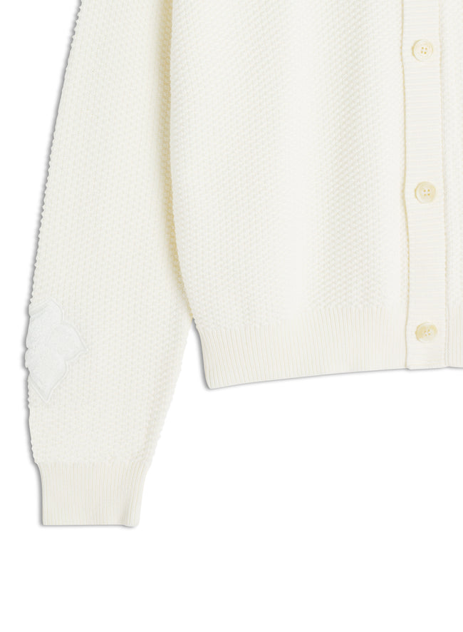 Maison Kitsuné Art Nouveau Stamps Sweater - Ecru