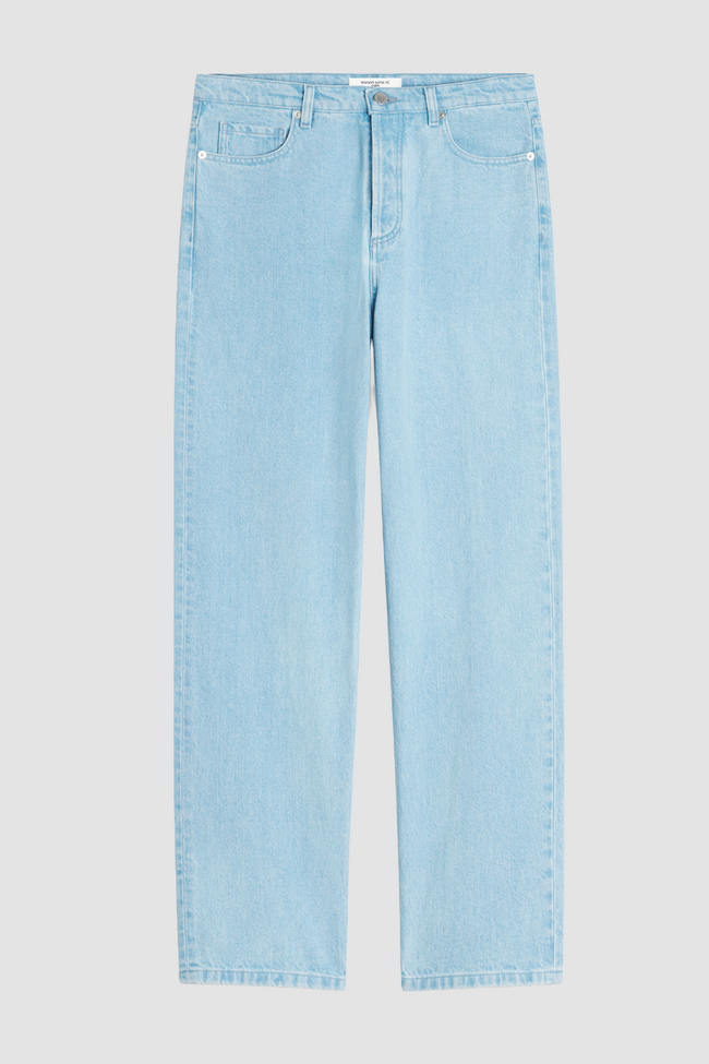 Maison Kitsuné Wide Jeans - Blue
