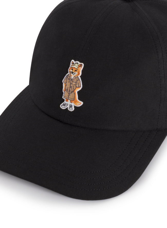 Maison Kitsuné Dressed Fox Cap - Black