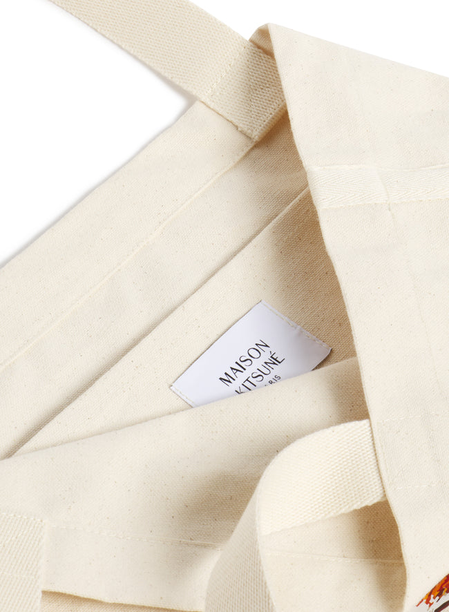 Maison Kitsuné Dreaming Fox Tote Bag - Ecru