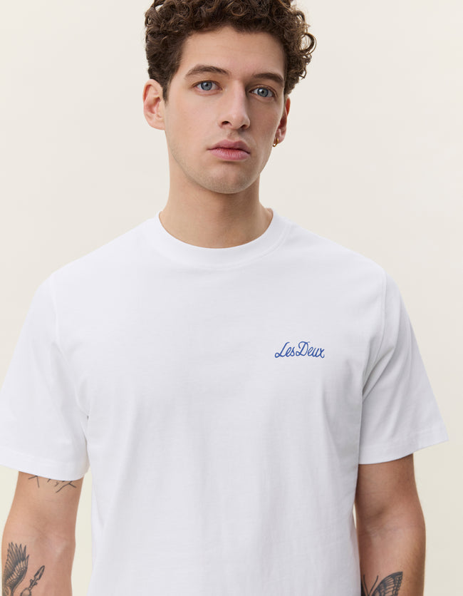Les Deux Bouquet Tee - White