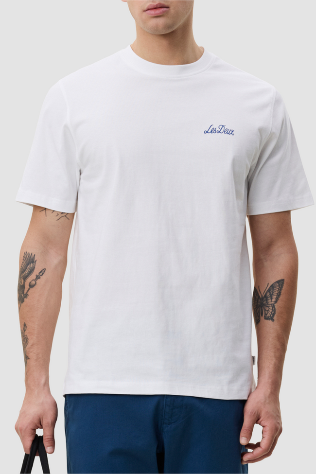 Les Deux Bouquet Tee - White