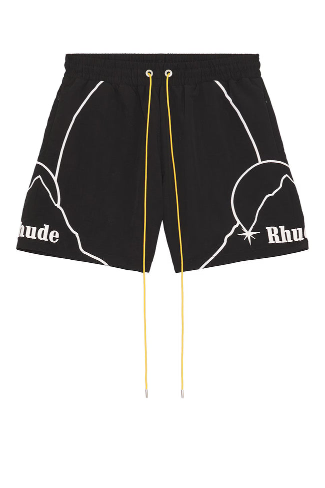 Rhude Moonlight Pista Shorts - Black