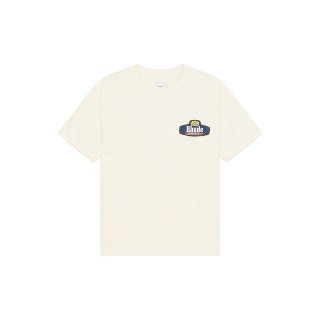 Rhude Racing Crest Tee - White