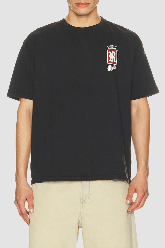 Rhude Fumar 91 Tee - Black