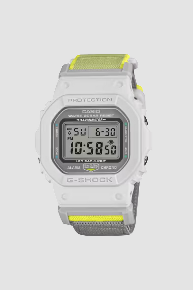 G-Shock DW-5600MNC-7A8 Watch - White
