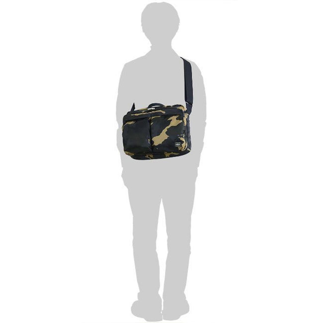 Porter Counter Shade 2Way Shoulder Bag - Woodland Khaki