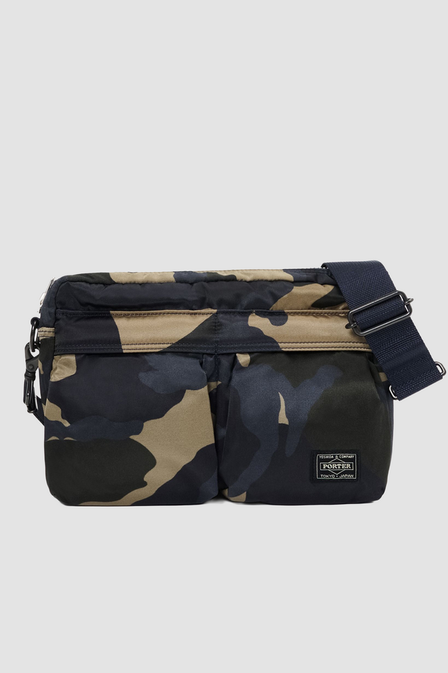 Porter Counter Shade Shoulder Bag - Woodland Khaki