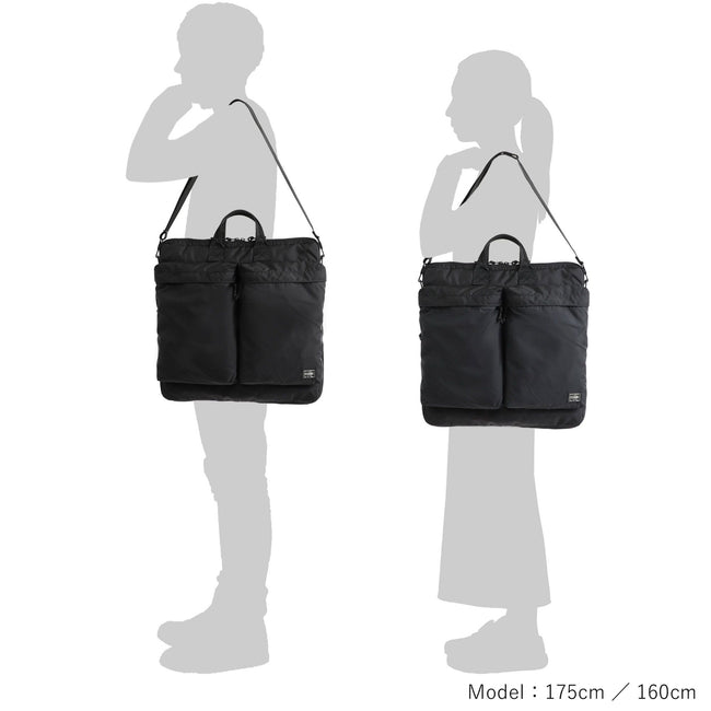 Porter Force (S) 2Way Helmet Bag - Black