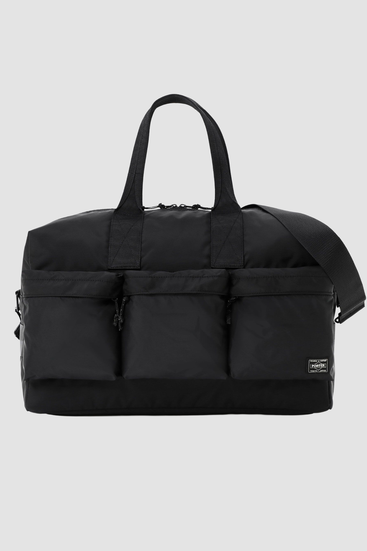 Porter Force 2Way Duffle Bag - Black - Due West