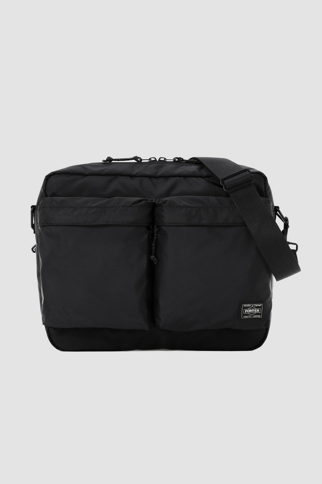 Porter Force (M) Shoulder Bag - Black