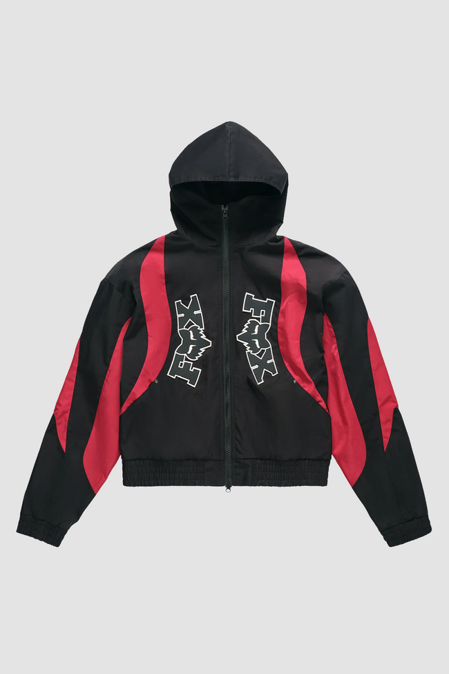 Fox Lab Hooded Racing Jacket - Black