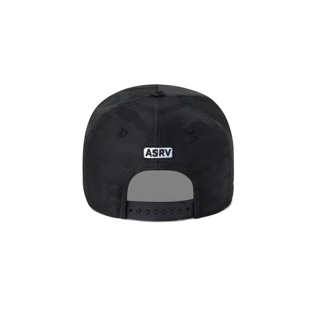 ASRV New Era® 9Forty® A-Frame Hat - Black Camo/White