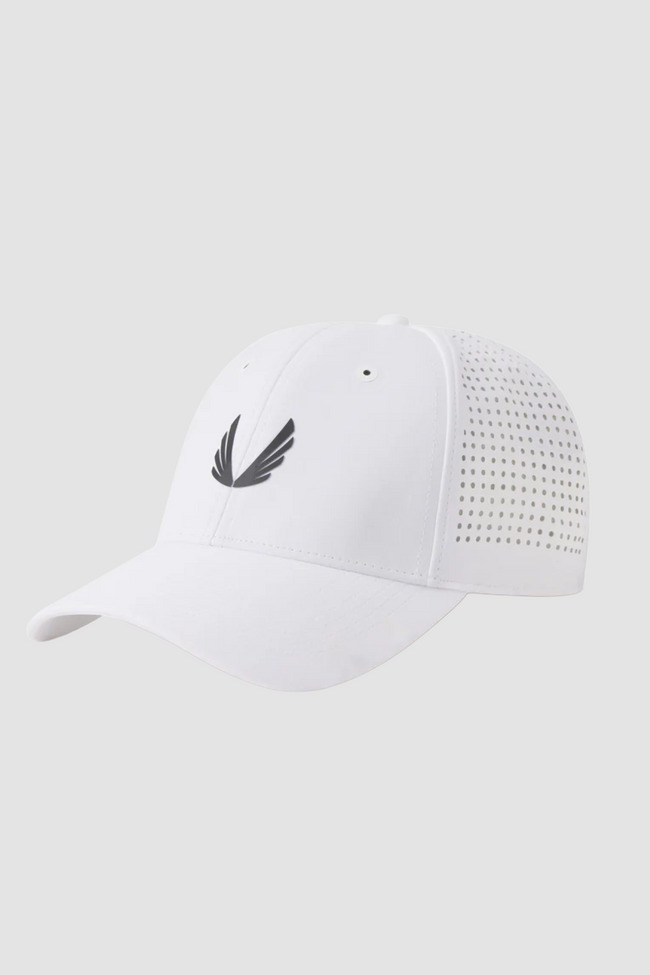 ASRV Tetra Lite Sport Cap with Wings - White/Black