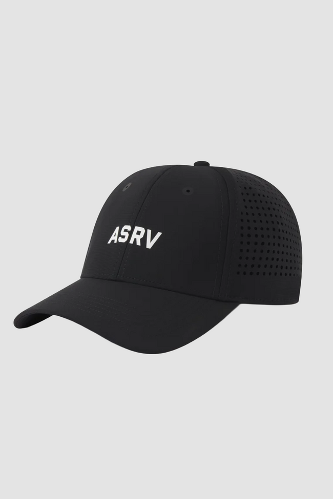 ASRV Tetra Lite Sport Cap with ASRV - Black/White