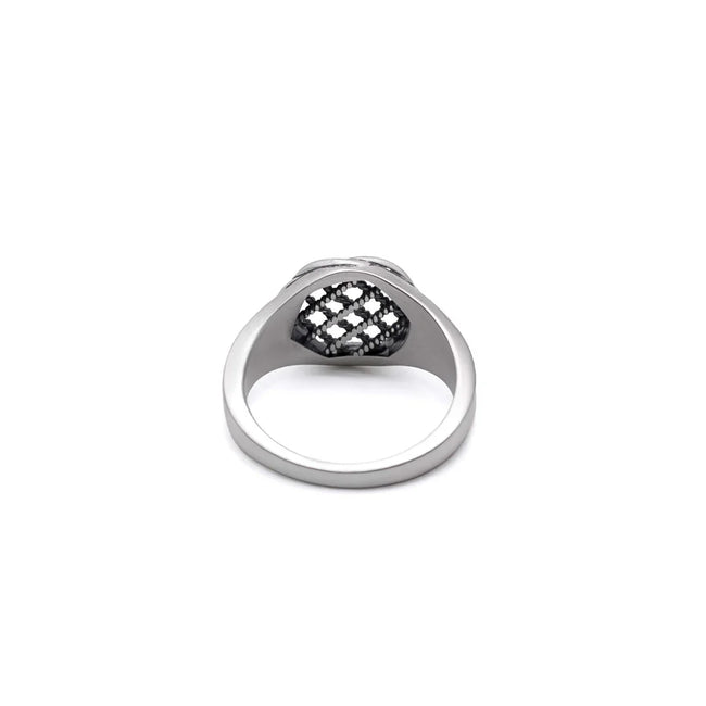 Serge DeNimes Interlock Ring - Silver
