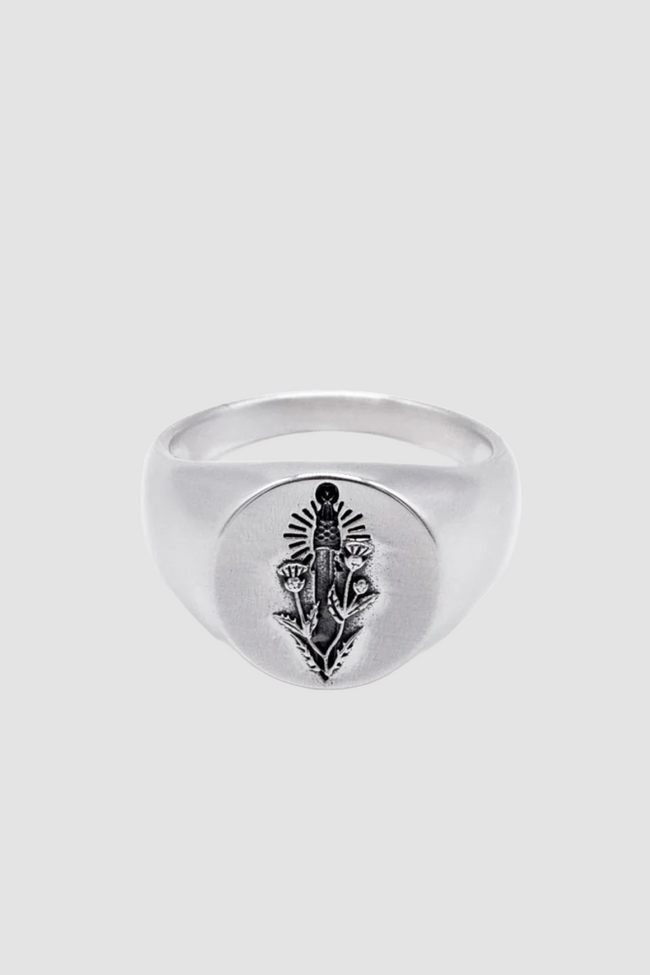 Serge DeNimes Defence Ring - Silver