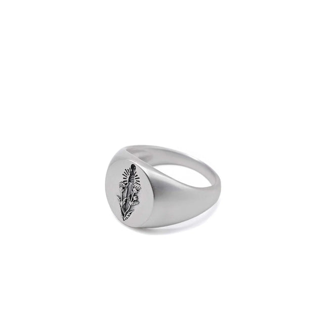 Serge DeNimes Defence Ring - Silver