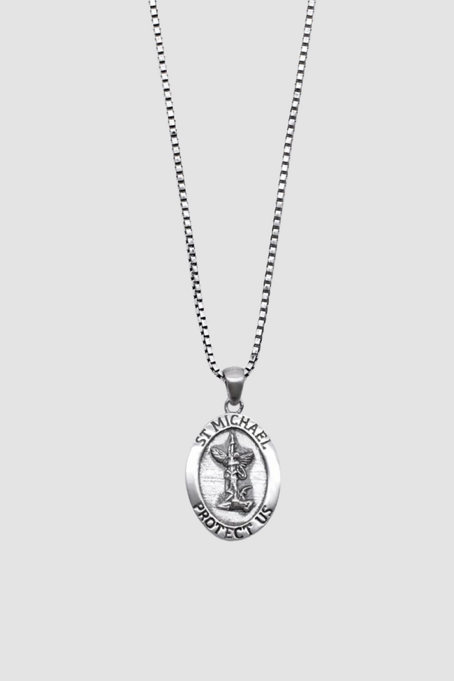 Serge DeNimes Archangel Necklace - Silver