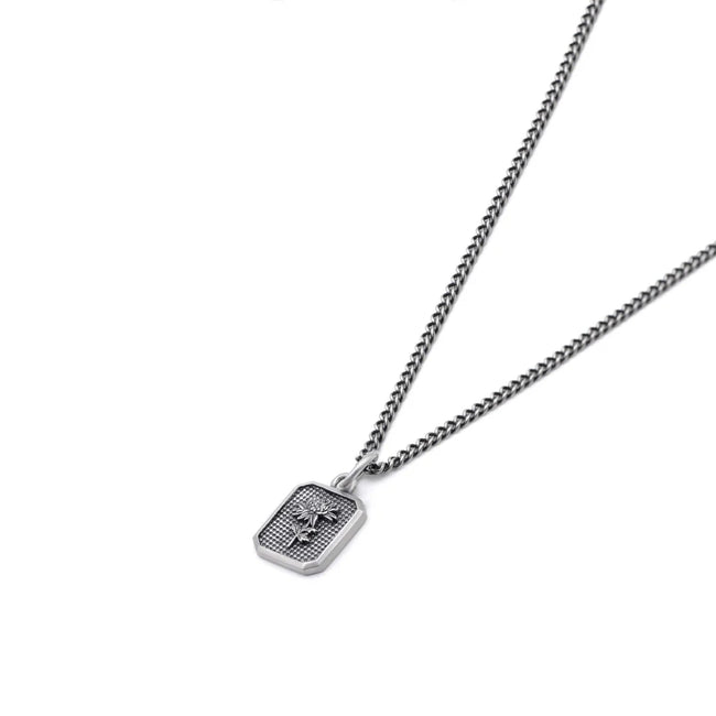 Serge DeNimes Chrysanth Necklace - Silver