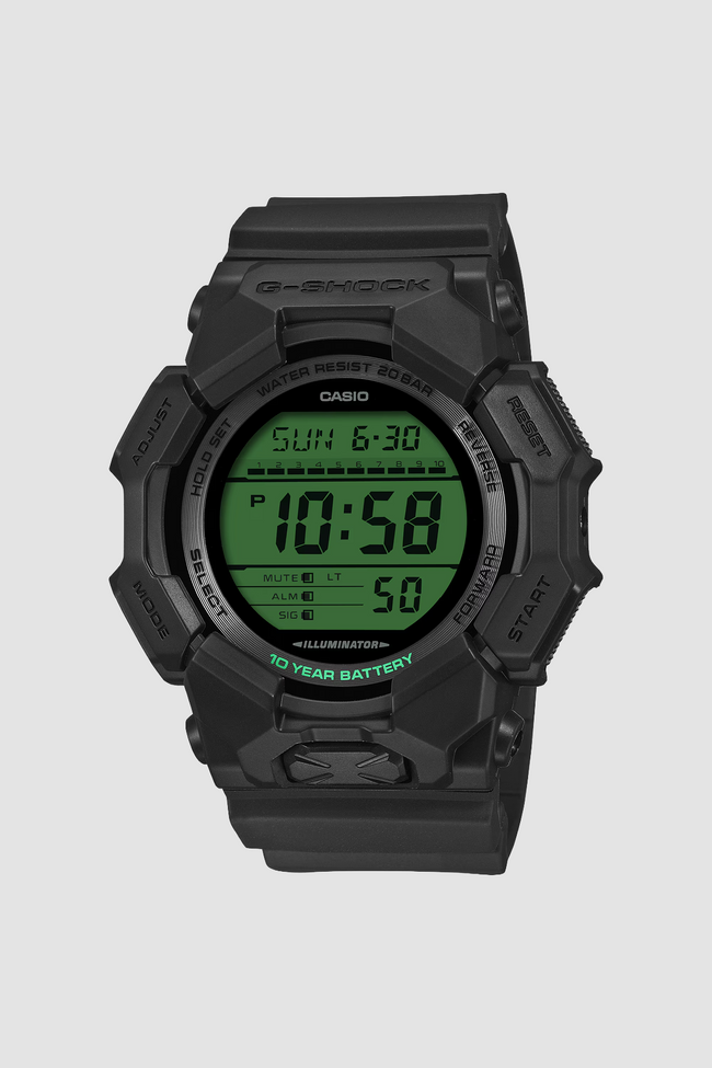 G-Shock GD-010BEG-1 Watch - Black/Electro Green