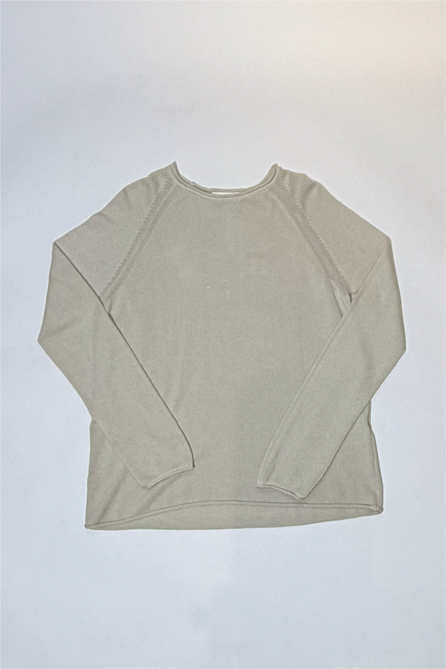 Athoa  Knitted LS Top - Beige