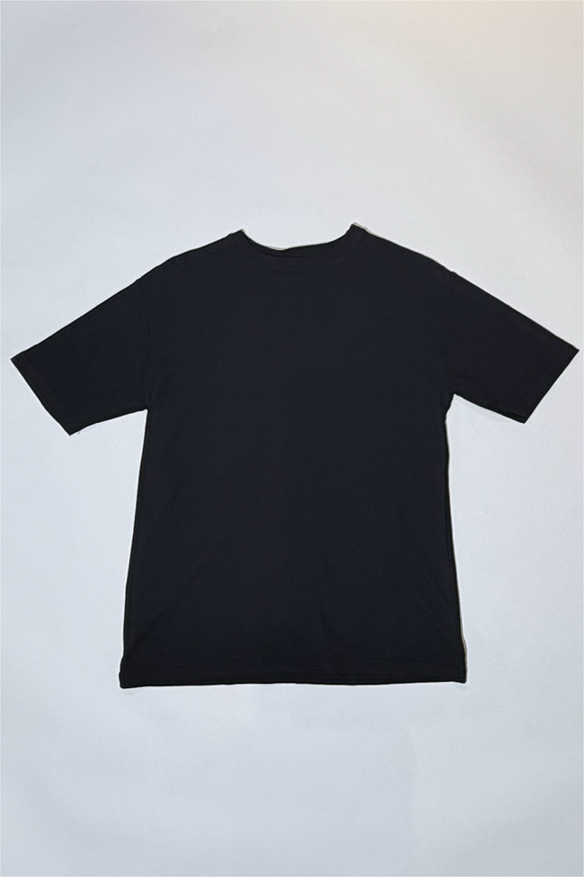 Athoa Waffle Tee - Black